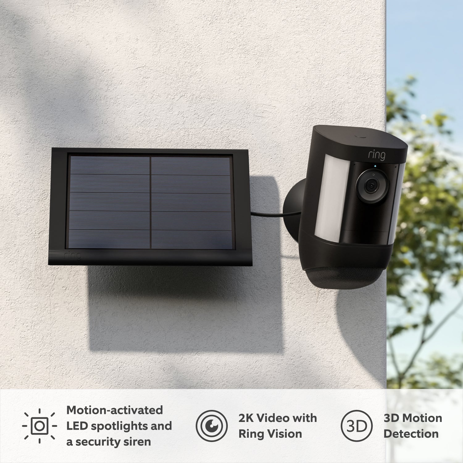 4-Pack Spotlight Cam Pro Solar