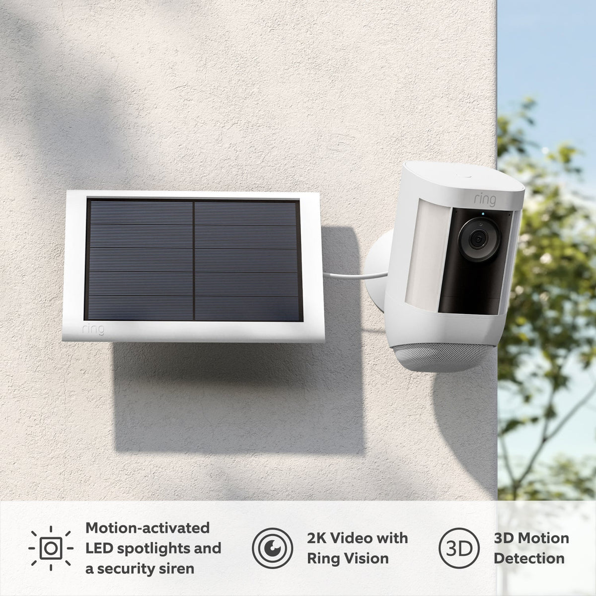 4-Pack Spotlight Cam Pro Solar