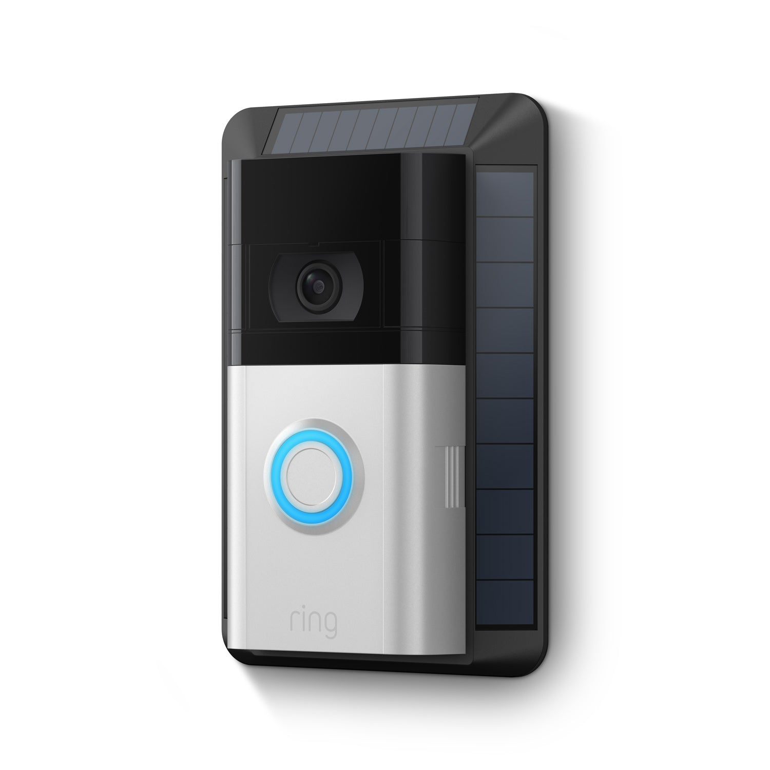 Solar Charger 2nd Generation for Battery Doorbells  (Video Doorbell 3, Video Doorbell 3 Plus, Video Doorbell 4, Battery Video Doorbell Plus,Battery Video Doorbell Pro)