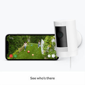 2-Pack Outdoor Security Camera | Stick Up Cam Plug-In